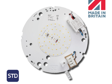 Duxford Gear Tray Tri-Colour 16W ( ~ 28W 2D )   Emergency   Standard  Motion Sensor Self Test Emergency Supply