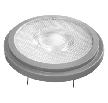 AR111-LED for exchange with 12V halogen lamps, warm white light, 24°, dimmable, base G53 Online now