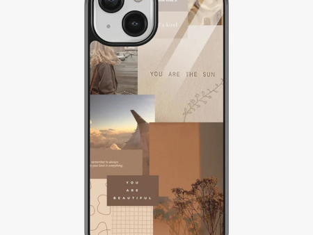 You Are The Sun Glass Case for iPhone 14 Plus Online now