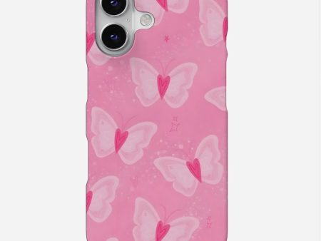 Heart Butterflies Hard Case Online