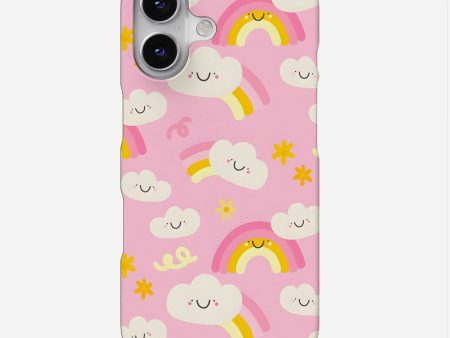 Pastel Rainbow Cloud Hard Case Online Hot Sale