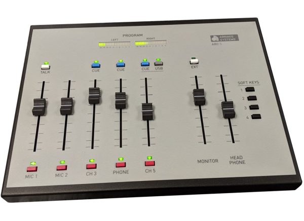 Arrakis ARC-5 - Five Channel Radio Broadcast Console For Cheap