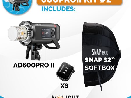 AD600Pro II Kit #2 with SNAP32 on Sale