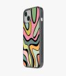 Abstract Grunge Waves Pattern Glass Case Supply