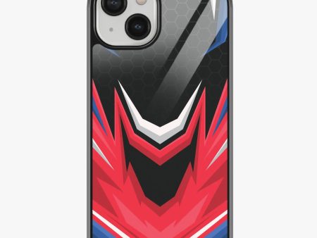 Abstract Endurance Edge Pattern Glass Case Supply