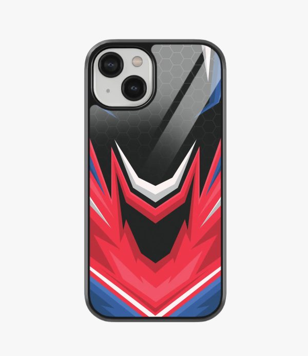 Abstract Endurance Edge Pattern Glass Case Supply