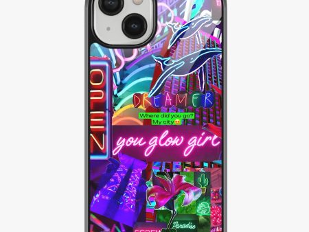 You Glow Girl Neon Glass Case Discount