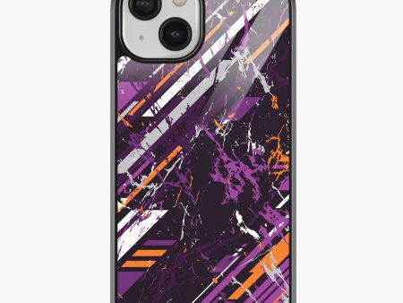 Abstract Gridiron Glory Pattern Glass Case Sale