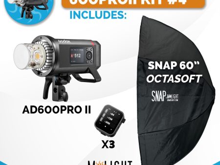 AD600Pro II Kit #4 with SNAP60 For Cheap