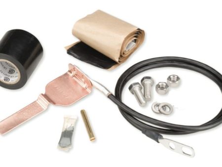 Andrew 241088-1 Standard Grounding Kit for 1 2 in corrugated coaxial cable and elliptical waveguide 180 and 220 For Sale