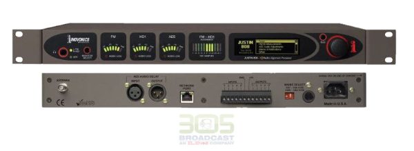 Inovonics JUSTIN 808 HD Radio Alignment Processor Supply