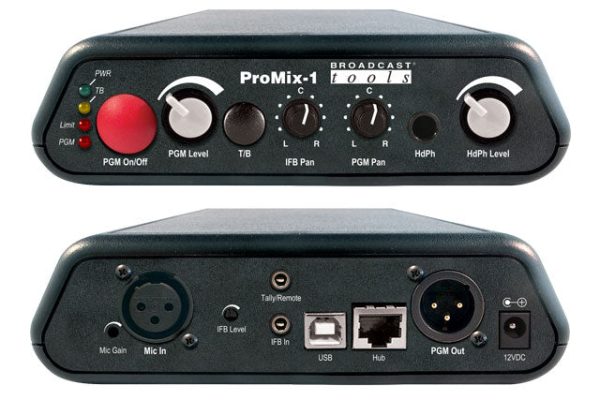 Broadcast Tools ProMix-1 – Single Channel Mixer with USB on Sale