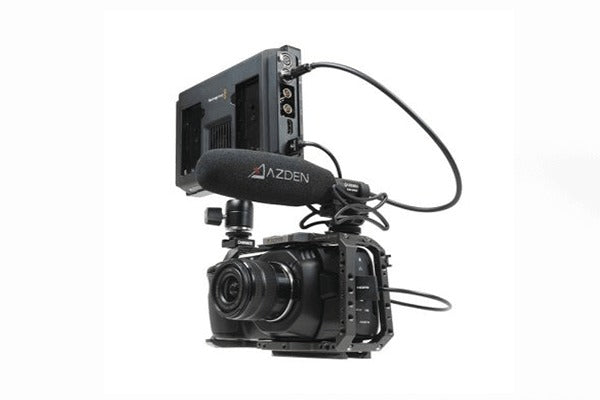 Blackmagic Design BMD-7VIDEOASSIST12G+AZDEN-SGM250MX Video Assist 7   12G HDR & Azden Professional Compact Cine Mic with Mini-XLR Output Bundle on Sale