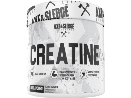 Axe & Sledge Creatine 50 Servings For Cheap