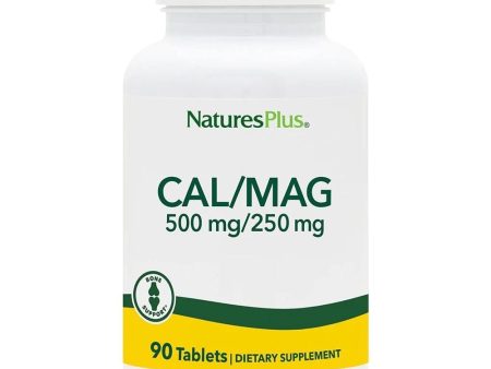 Nature s Plus Calcium & Magnesium 500 250mg 90 Tablets Fashion