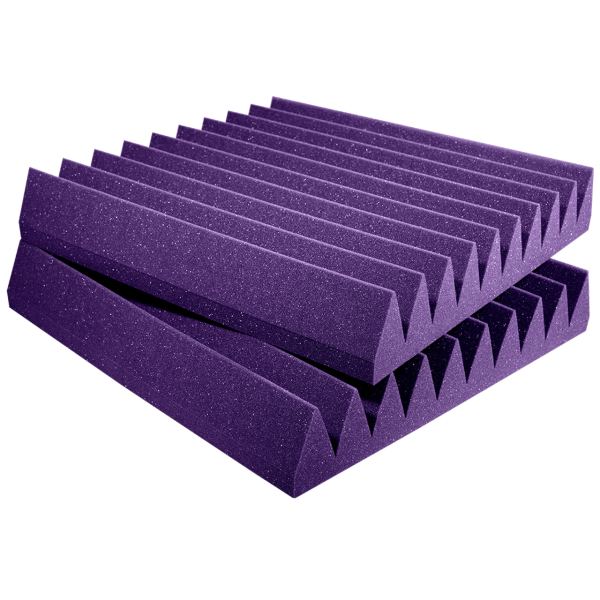 Auralex 2SF24PUR 2  Studiofoam Wedge24 Purple -v27LfJU2fs Supply