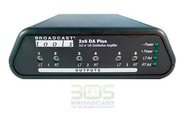 Broadcast Tools 2x6 DA Plus distribution amplifier Online Sale