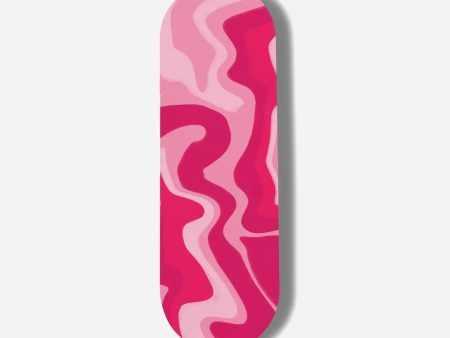 Retro Liquid Swirl Pink Pop Slider For Cheap