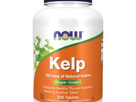 Now Foods Kelp 150mcg 200 Tablets Online now