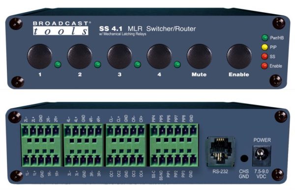 Broadcast Tools SS 4.1 MLR Term – Terminal Block Switcher Router Online Hot Sale