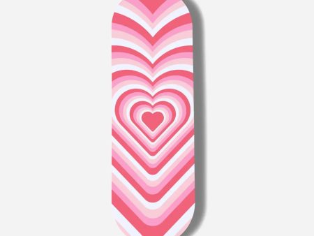 Pink Flare Heart Y2K Pop Slider Cheap