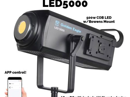 Golden Eagle LED-5000 500w COB Daylight LED Supply