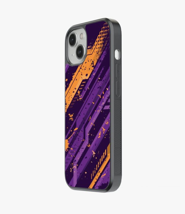 Abstract Adrenaline Rush Pattern Glass Case Sale