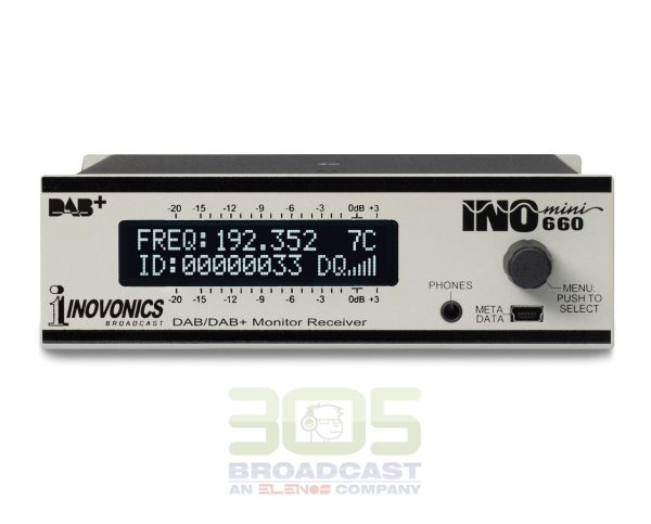 Inovonics 660 - INOmini DAB DAB+ Monitor Receiver For Sale