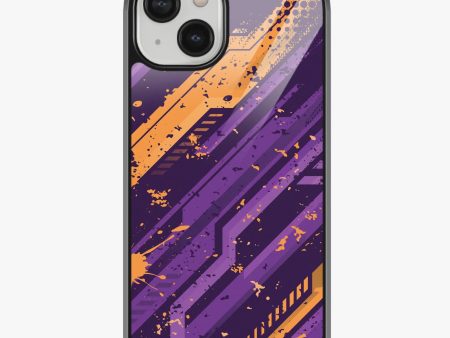 Abstract Adrenaline Rush Pattern Glass Case Sale