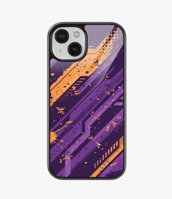 Abstract Adrenaline Rush Pattern Glass Case Sale