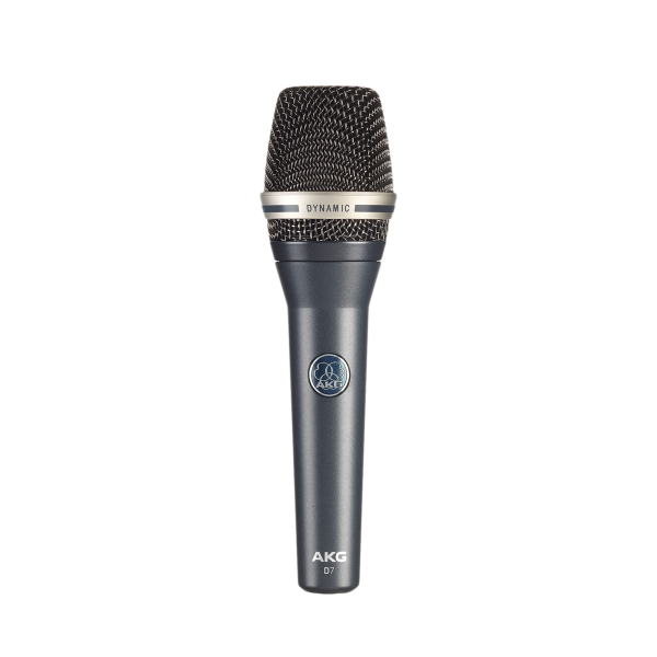 AKG Pro Audio D7 Reference Dynamic Vocal Microphone with Varimotion Diagphragm for Clean and Crisp Sound with Outstanding High Gain before Feedback Fashion