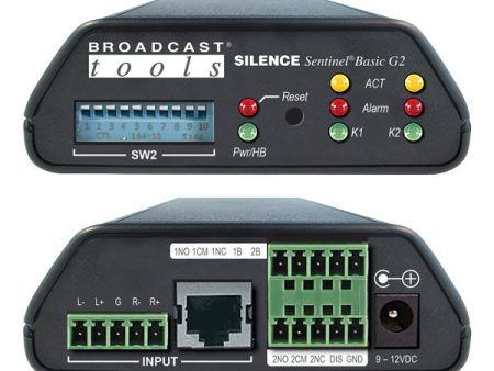 Broadcast Tools Silence Sentinel Basic G2 – Analog Silence Detector For Discount