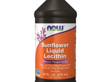 Now Foods Sunflower Lecithin Liquid 16 oz. Online Sale