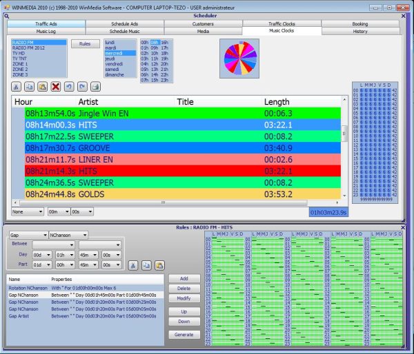 WinMedia Music Scheduling Fashion