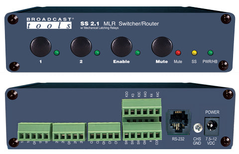 Broadcast Tools SS 2.1 MLR Term – Terminal Block Switcher Router Online Sale