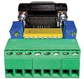 Broadcast Tools COP-2 – DB-9 to Terminal Block Adapter w  Level Trimmers Supply