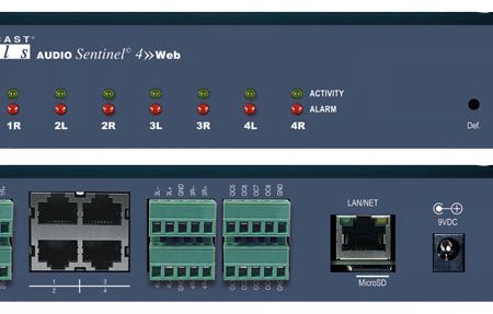 Broadcast Tools Audio Sentinel 4»Web – Web-based Analog Silence Detector Sale