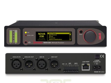 Inovonics 236 - NOVIA AM Audio Processor Online now