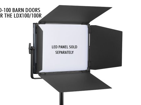 Godox LDX100R Barn Doors Model BD-100 For Discount