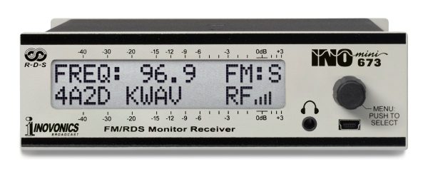 Inovonics 673 INOmini FM RDS Monitor Receiver For Discount