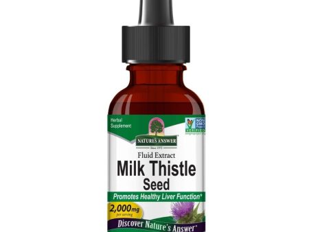 Nature s Answer Milk Thistle 1oz Online Hot Sale