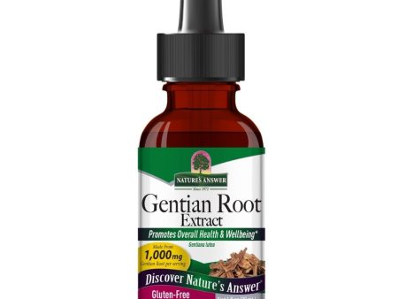 Nature s Answer Gentian Root 1 Oz on Sale