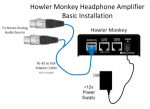 NotaBotYet Howler Monkey - Headphone Amplifier Supply