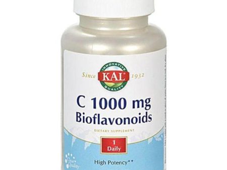 Kal C-1000mg & Bioflavonoids 100 Tablets Fashion