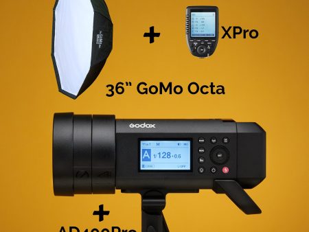 AD400Pro Kit with 36  GoMo on Sale