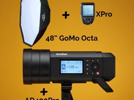 AD400Pro Kit with 48  GoMo Online