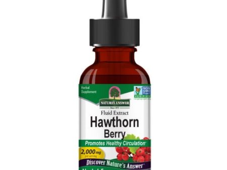 Nature s Answer Hawthorne Alcohol Free 1 oz Supply