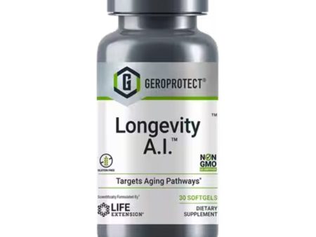 Life Extension Geroprotect Logevity A.I 30 Soft Gels Fashion