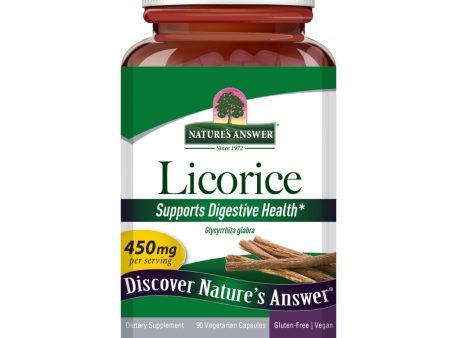 Nature s Answer Licorice Root 90 Caps Sale