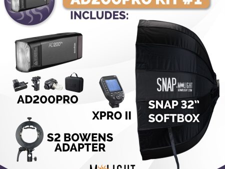 AD200Pro Kit #1 with SNAP32 For Sale